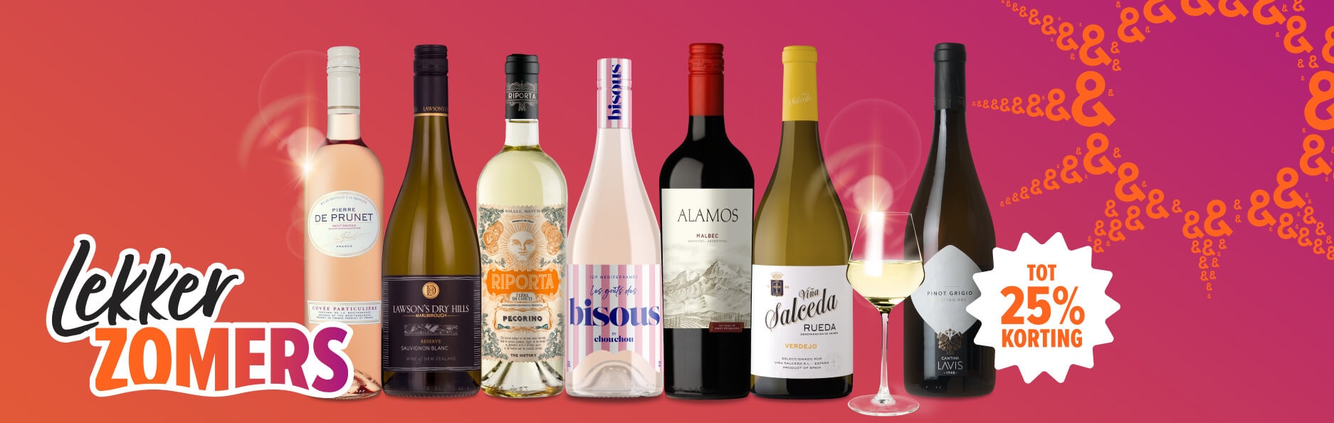 Zomerse wijn deals. Ontdek de smaken van de zomer! Nu extra voordelig 